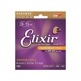 Elixir Westerngitarre 16002 Nanoweb Extra Light Phosphor