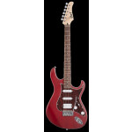 Cort E-Gitarre G110 Open Pore Black Cherry