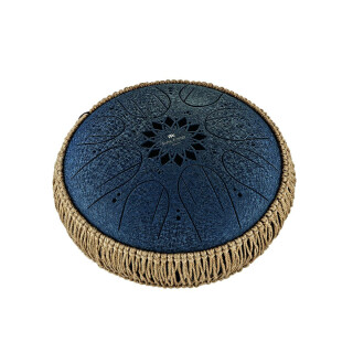 MEINL Sonic Energy Medium Octave Steel Tongue Drum - Navy Blue