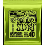 ERNIE BALL Slinky Nickel 3er Pack Regular 10-46