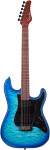 SCHECTER E-Gitarre SC866 TRAD Pro Trans Blue Burst