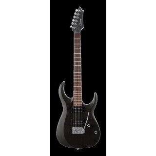 Cort E-Gitarre X-100 Open Pore Black