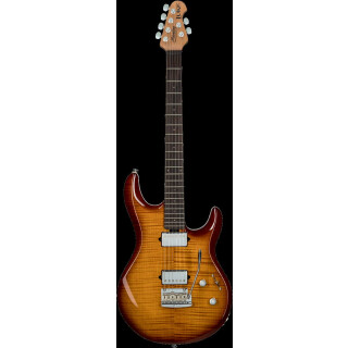 Sterling E-Gitarre Luke 100 Flame Marple Top Hazel Burst inkl. Tasche!