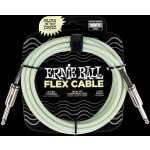 Ernie Ball Instrumenten Kabel EB6436 - 3m Glow in the Dark