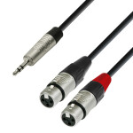 Adam Hall 4 STAR YWFF0180 Y-Kabel 2 XLR Female x...